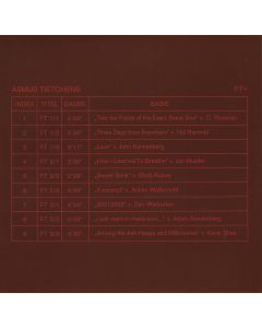 ASMUS TIETCHENS - crou19 - USA - crouton - CD - FT+