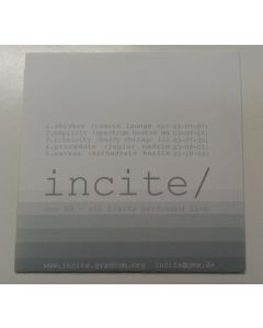 INCITE/ - incite/ - CD-R - Minimal Listening