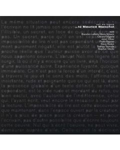 VARIOUS - sirr 0018 - Portugal - sirr.ecords - CD - noli me legere ... to Maurice Blanchot